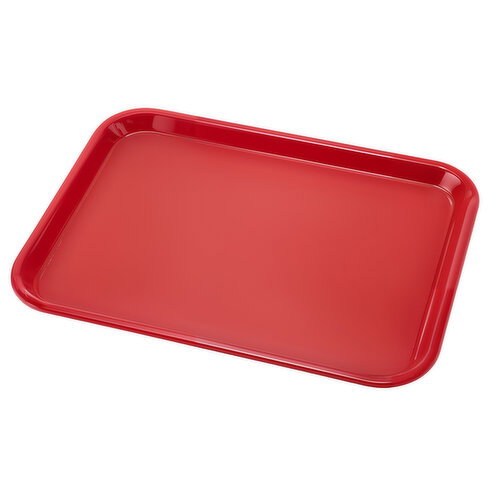 Red Serving Tray
